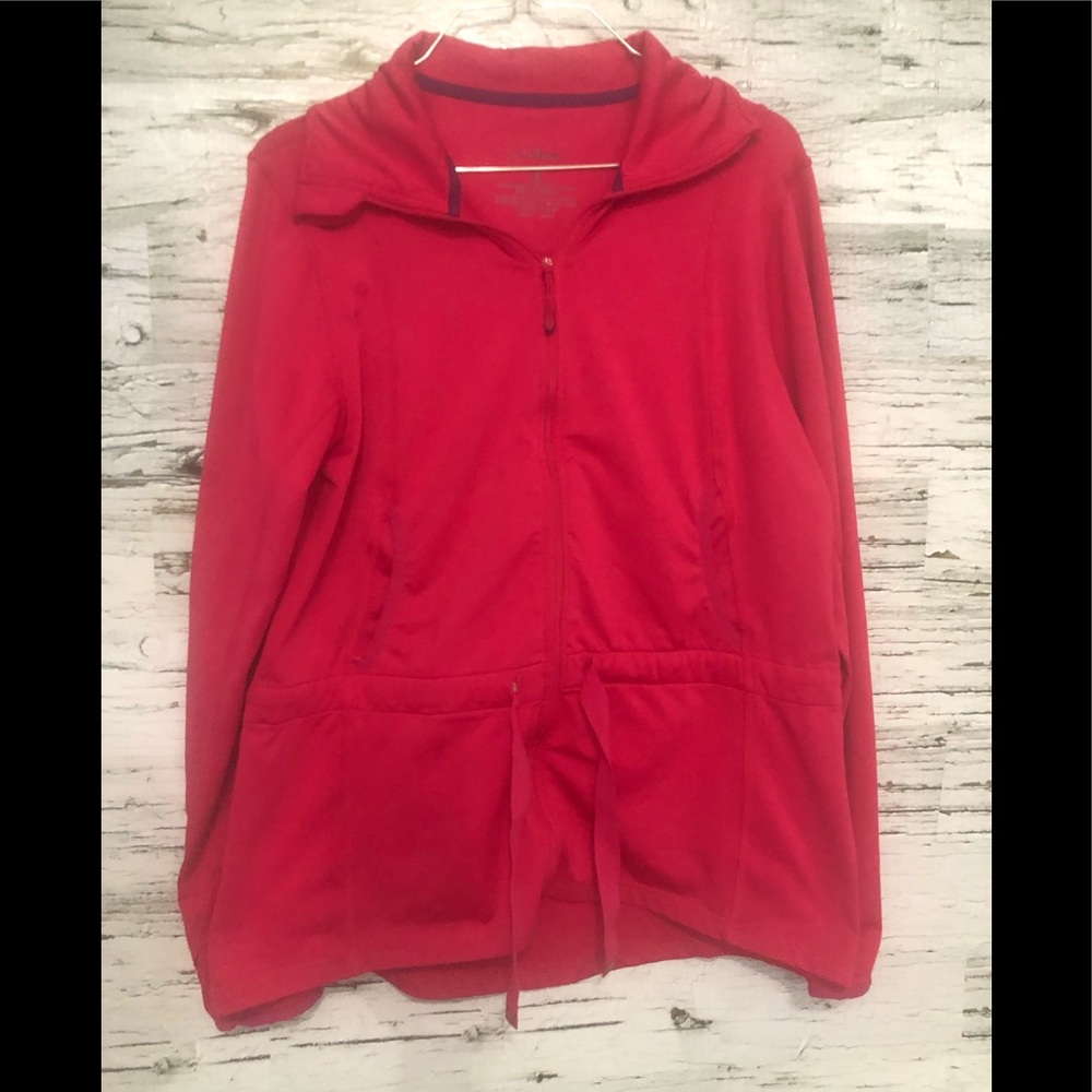 L.L Bean zip up light jacket